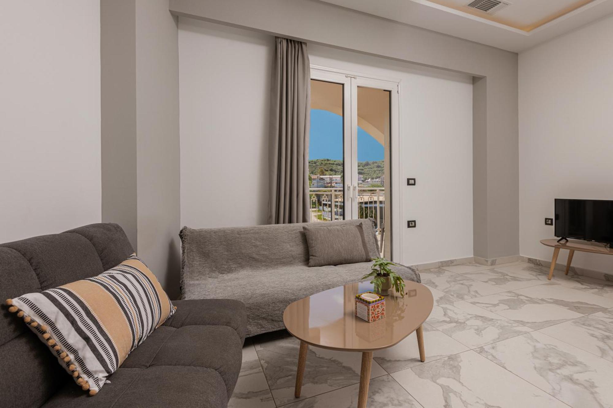 Katsaros Luxury Apts II 5 Min Walk To Beach ซีลีวี ภายนอก รูปภาพ